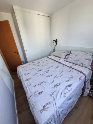 Imagem Apartamento 43M², 2Q, 1 Banheiro, 1 Vaga, Churrasqueira, Salão de Festas, Espaço Gourmet, Brinquedoteca, Playground, Fechadura Eletrônica.