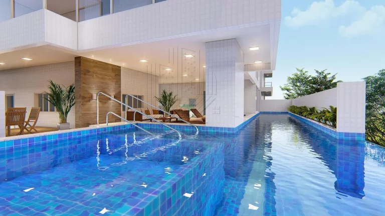 Imagem Apartamento na Planta para Venda em Praia Grande, Canto do Forte, 3 dormitórios, 3 suítes, 4 banheiros, 2 vagas