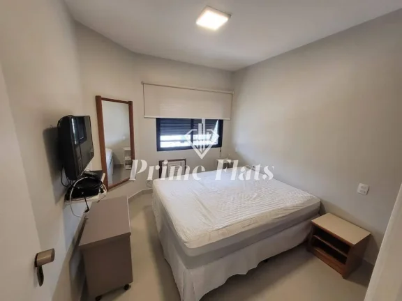 Imagem Flat disponível para locação no Contemporâneo Home e Service, com 42m², 1 dormitório e 1 vaga