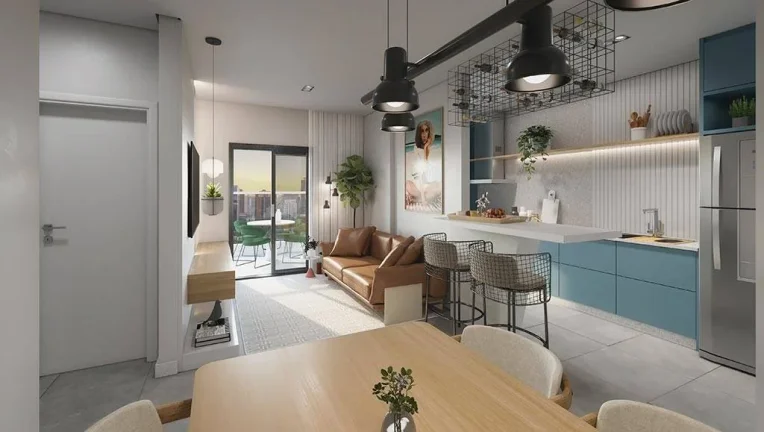 Imagem APARTAMENTO COM 86.83 m² - FORTE - PRAIA GRANDE SP