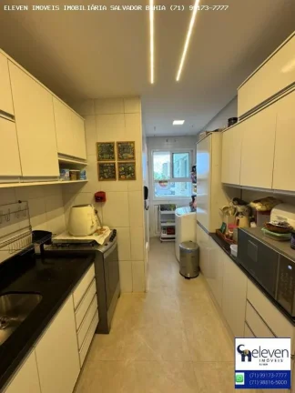 Imagem VISTA PATAMARES - 3/4  UMA SUITE REFORMADO E MOBILIADO 1 VAGAS E INFRA 