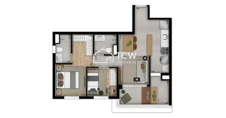 Imagem Apartamento à venda no bairro Moema - São Paulo/SP, Zona Sul