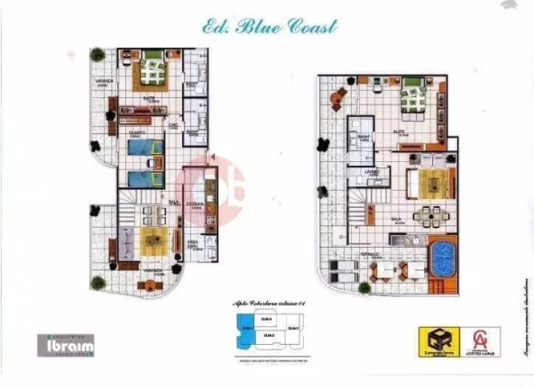 Imagem Apartamento com 1 dormitório à venda, 56 m² por R$ 410.000,00 - Braga - Cabo Frio/RJ
