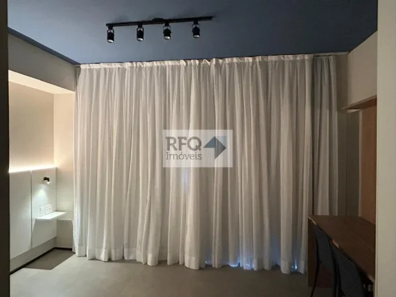 Imagem Studio de luxo no Brooklin Paulista: 1 quarto, 1 suíte, 1 banheiro, 27m² de área - Venda ou Locação em SP!