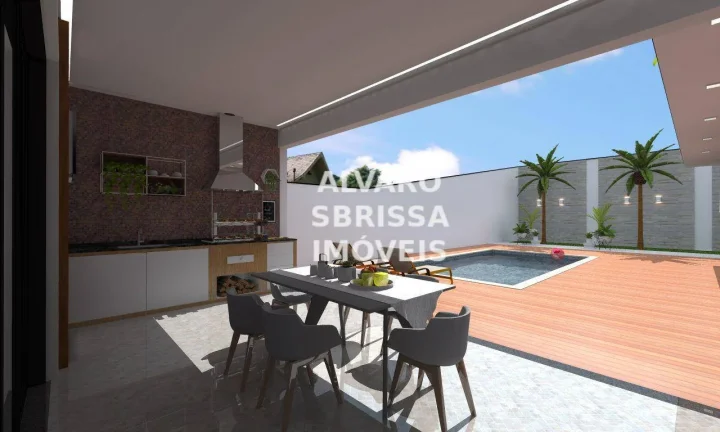 Imagem Excelente casa à venda com 3 suítes no Condomínio Villas do Golf em Itu SP