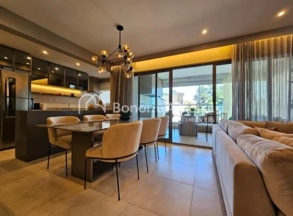 Imagem Venha conhecer este deslumbrante apartamento localizado no coração do Taquaral, onde luxo, confort...