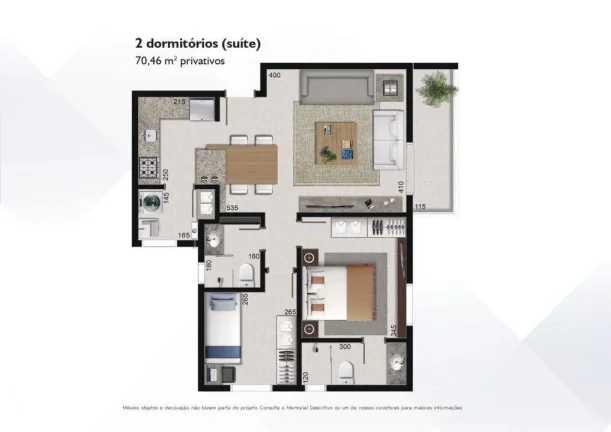 Imagem Apartamento para Venda em Curitiba, Cristo Rei, 2 dormitórios, 1 suíte, 2 banheiros, 1 vaga