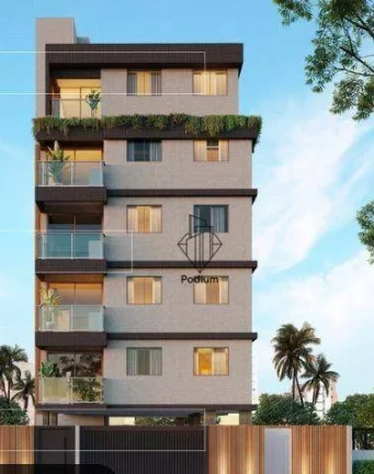 Imagem Apartamento á 150m da praia com varanda/sacada no bairro de Intermares/Cabedelo - AP2772.