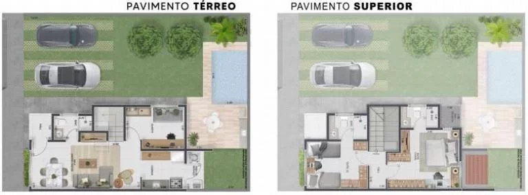Imagem Casa em Condomínio para Venda em Teresina, Novo Uruguai, 3 dormitórios, 2 suítes, 1 banheiro, 2 vagas
