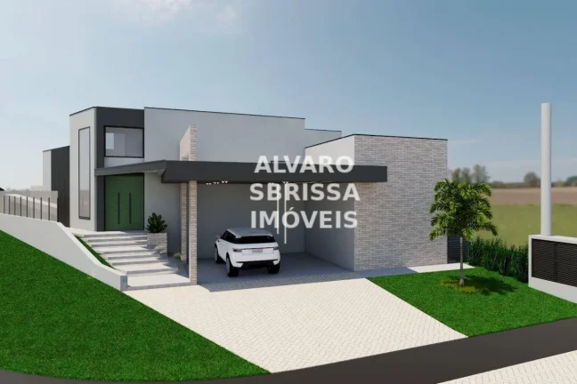 Imagem Casa à venda com piscina e 3 suítes no Residencial Central Parque em Salto SP
