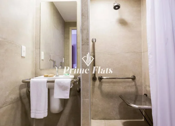 Imagem Flat disponível para venda no Radisson Blu São Paulo, com 32m², 1 dormitório e 1 vaga