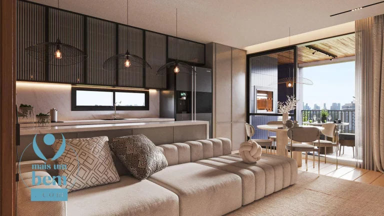 Imagem Apartamento com 3 quartos com suíte à venda, 86 m² por R$ 956.972 - Santa Quitéria - Curitiba/PR