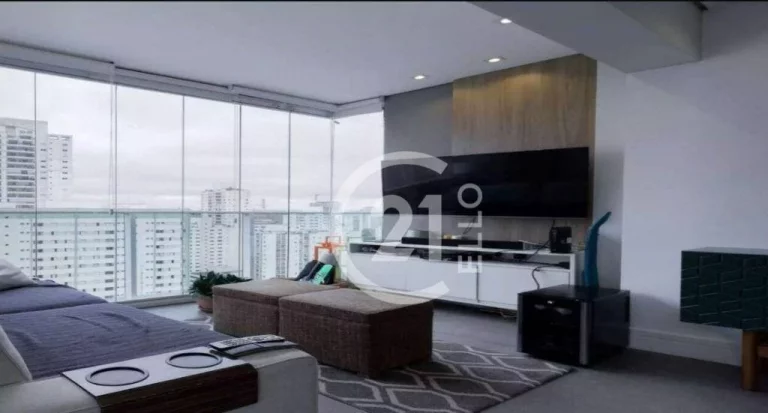 Imagem Cobertura com 1 dormitório à venda, 82 m² por R$ 1.395.000,00 - Brooklin - São Paulo/SP