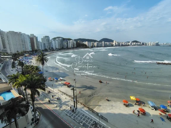 Imagem Apartamento de 3 quartos com suíte, 2 salas e 2 vagas de garagem na Vila Luis Antônio em Guarujá-SP - 150,25 m² de área