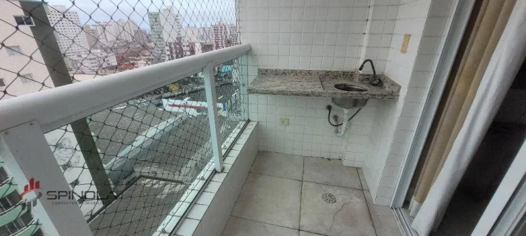 Imagem Apartamento com 1 dormitório à venda, 46 m² por R$ 290.000,00 - Ocian - Praia Grande/SP
