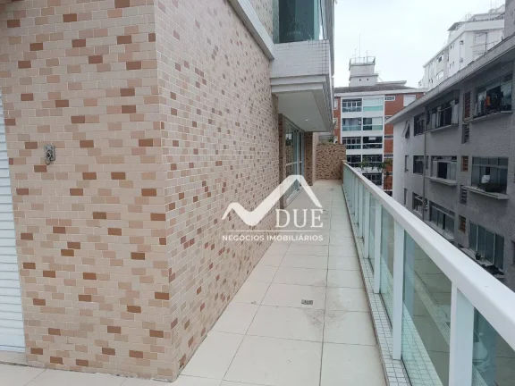 Imagem Apartamento Garden com 3 dormitórios à venda, 200 m² por R$ 1.395.000,00 - Ponta da Praia - Santos/SP