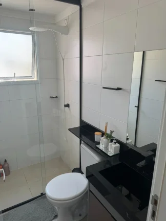 Imagem Apartamento para locação na Vila Rica, Sorocaba-SP: 2 quartos, 1 suíte, 2 salas, 1 vaga, 62m². Venha conferir!