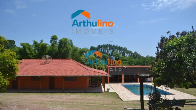 Imagem Sítio 30.000m², Casa 4 dormitórios + Casa de hospede + Galpão, à venda, por R$ 1.300.000 - Porangaba/SP