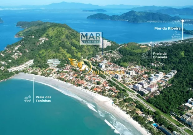 Imagem APARTAMENTO À VENDA COM 2 SUÍTES NA PRAIA DAS TONINHAS EM UBATUBA-SP