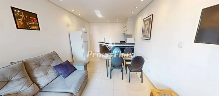 Imagem Flat disponível para locação no Le Bougainville, com 42m², 1 dormitório e 1 vaga de garagem