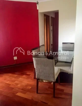 Imagem Aconchegante apartamento à venda, com fácil acesso à Unicamp e PUC. Conta com 3 dormitórios, sen...