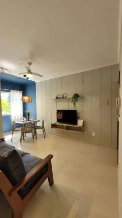 Imagem Apartamento com 2 dormitórios à venda, 50 m² por R$ 450.000 - Itaguá - Ubatuba/SP