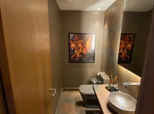 Imagem JAZZ GRAÇA - A 5ª Avenida Imóveis selecionou esse belíssimo apartamento c/ decoração contemporânea, 1 suíte, lavabo, varanda,51,00m² porteira fechada