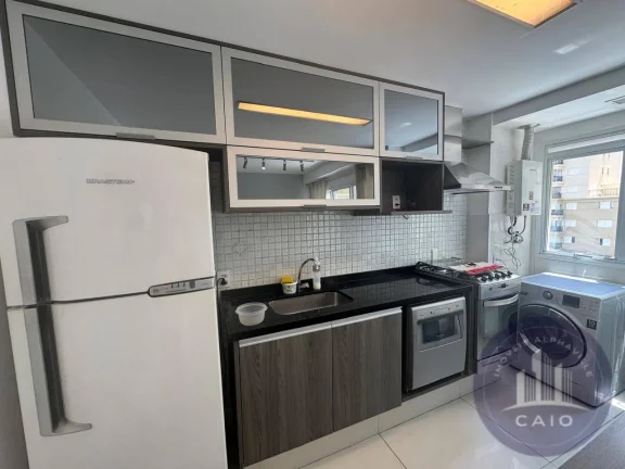 Imagem Apartamento mobiliado 51m² para aluguel, R$ 4.500 mês- Alphaville/SP