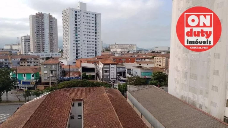 Imagem Apartamento com 2 dormitórios à venda, 95 m² por R$ 530.000,00 - Embaré - Santos/SP