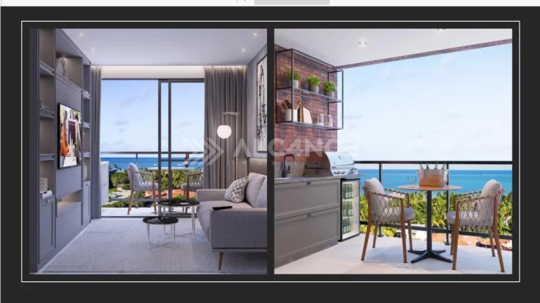 Imagem Apto - 2 Quartos - 1 Suíte - 53,46 m² - Formosa, Cabedelo/PB.