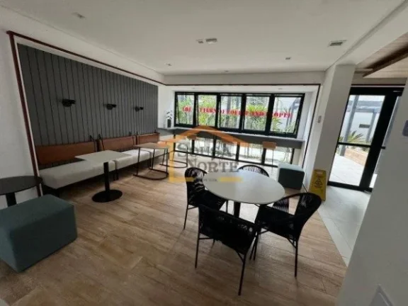 Imagem Apartamento 1 dormitório, sala e cozinha integradas, varanda, sem vaga. 27m². Infraestrutura e red...