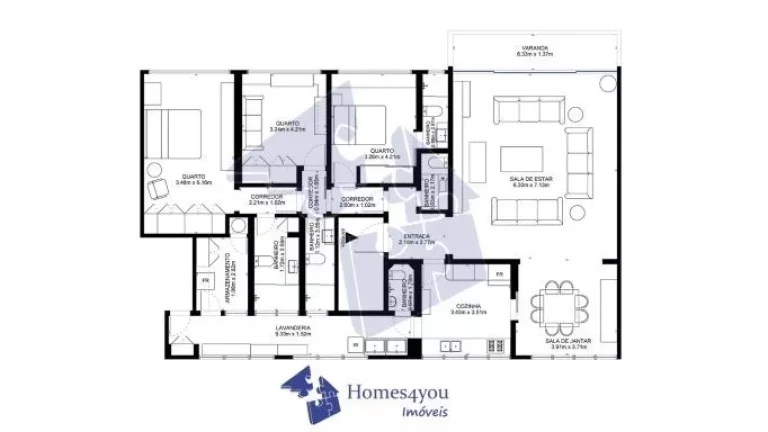 Imagem Paraíso: 3 Dorm 2 Suítes 2 Vagas -Encontre seu lar perfeito!