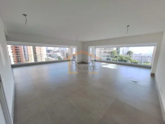 Imagem Apartamento novo nunca habitado, alto padrão, 256m², são 4 dormitórios, sendo 4 suítes, 5 banhe...