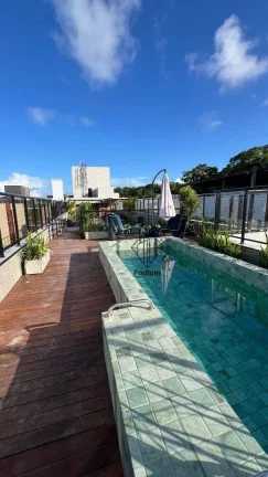 Imagem Flats com área de lazer na cobertura a 100m da Praia do Cabo Branco - FL0217