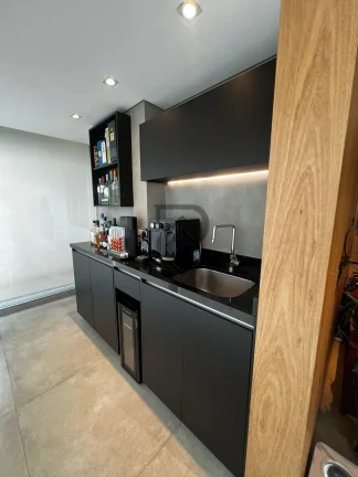 Imagem Apartamento Brooklin, pronto para morar andar alto sala ampliada