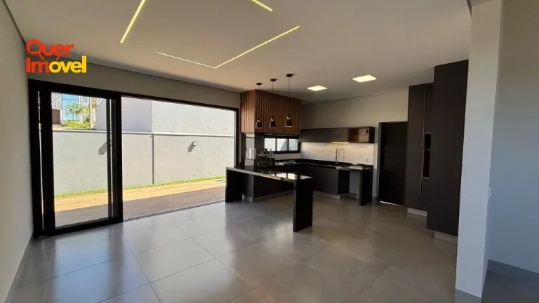 Imagem Casa em Condomínio de Luxo em Ribeirão Preto-SP: 3 Quartos, 3 Suítes, 4 Banheiros, 4 Vagas de Garagem, 192m². Venha Conferir!