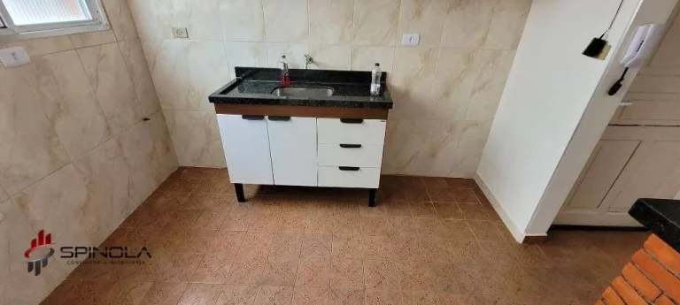 Imagem Apartamento com 1 dormitório à venda, 40 m² por R$ 195.000,00 - Vila Caiçara - Praia Grande/SP