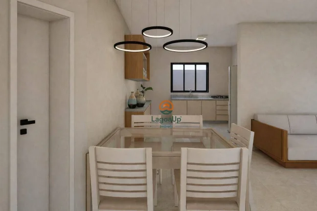 Imagem Casa com 2 dormitórios à venda, 66 m² por R$ 450.000,00 - Aeronautas - Lagoa Santa/MG