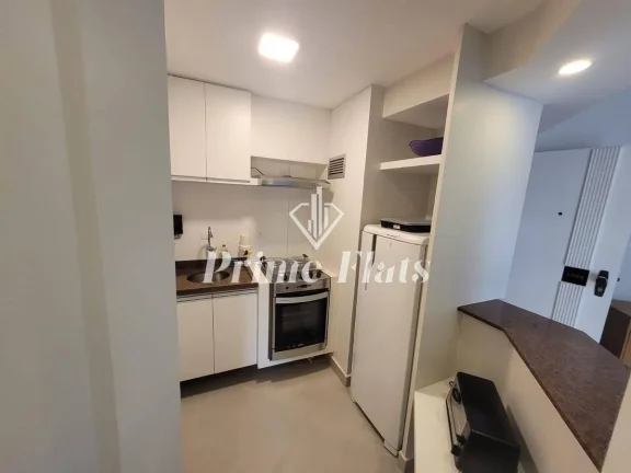 Imagem Flat disponível para locação no Contemporâneo Home e Service, com 42m², 1 dormitório e 1 vaga