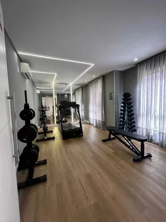 Imagem Apartamento mobiliado próximo a Praia com 2 dormitórios sendo 1 suíte e 1 vaga de garagem em Itapema