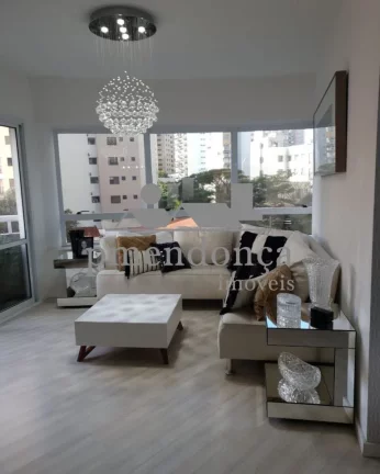 Imagem Apartamento repleto de armários, living para 02 ambientes, varanda gourmet, lavabo, 03 dormitórios...