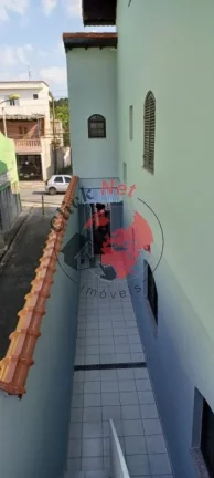Imagem Sobrado Estudo permuta 3 dorm 1 suite , 2 banheiro , sótão , 2 varanda , quintal ,2 vagas, bairro Jardim Las Vegas, , Santo André