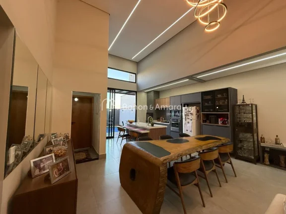 Imagem Casa Térrea à Venda no Condomínio Santorini - Paulínia/SP

Essa casa térrea une modernidade, co...