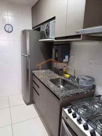 Imagem Apartamento, 53m², 2 dormitórios, sendo 1 suíte, sala para 2 ambientes, varanda arejada, 2 banhei...