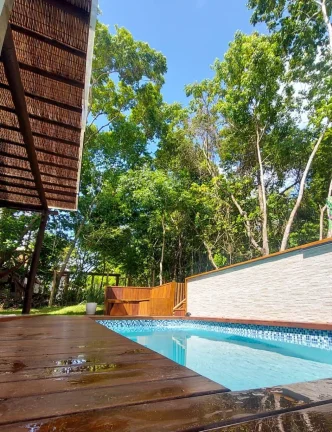 Imagem Casa em Condomínio para aluguel em Praia do Forte, Bahia - Açu da Torre - Com Piscina e Quadra Poliesportiva