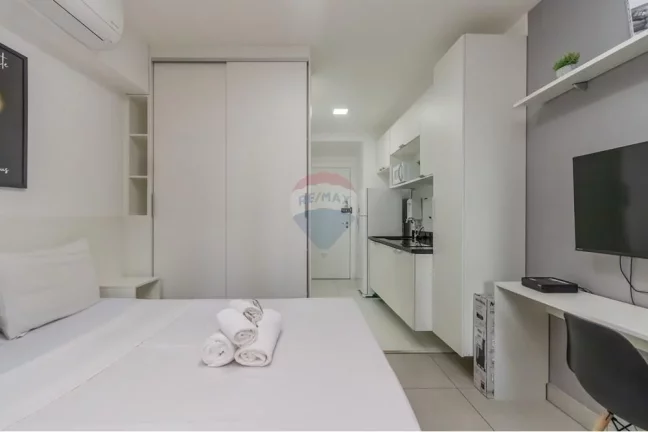 Imagem Estúdio com 25m² PRONTO e MOBILIADO á venda no HUB VILA MADALENA, Próximo ao metrô - REVENDA