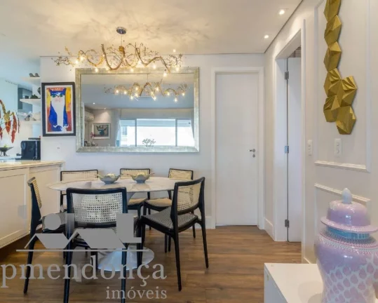 Imagem Apartamento 128m² , 3 suites e 3 vagas, com vista permanente para o Parque da Agua Branca