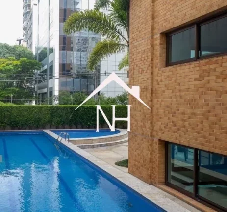 Imagem Duplex de 228m com 4 suítes com varanda, 4 vagas, piscina aquecida, espaço gourmet, academia, playground, ofurô, sauna, área verde