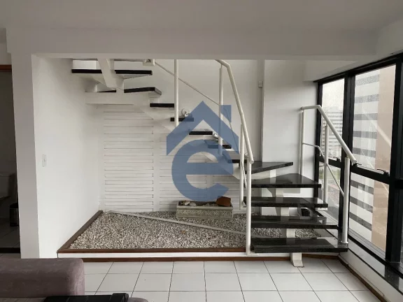 Imagem Apartamento cobertura duplex, nascente e à venda na Ponta Verde, 79m2, com pisci
