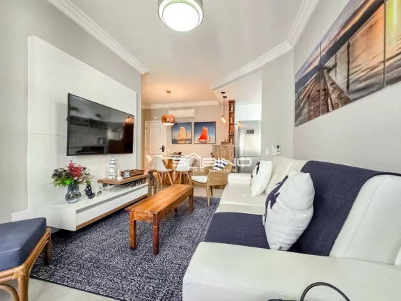 Imagem Apartamento Pé na Areia à venda, com 3 Dormitórios 1 Suíte, 104m² - Riviera de São Lourenço, Bertioga SP